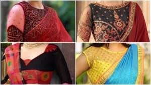 Party wear blouse designs