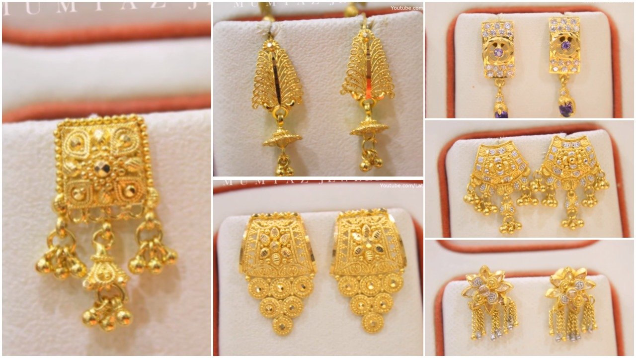 Stud earrings for women - Simple Craft Ideas