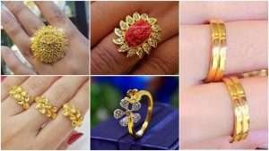 Latest gold ring designs