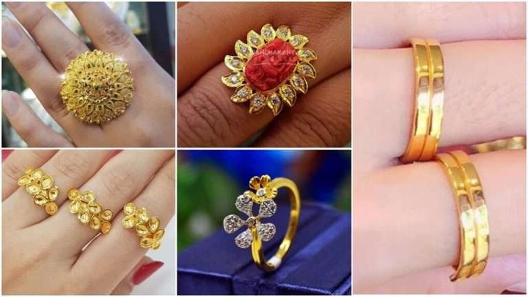 Latest gold ring designs