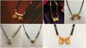 Elegant black beads chain for magalyasuthra