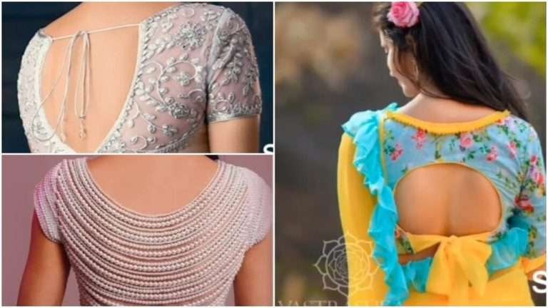 Trendy and stylish blouse designs