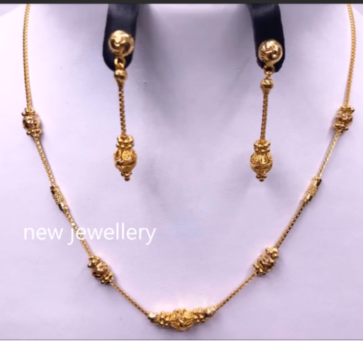 Light weight gold necklace sets