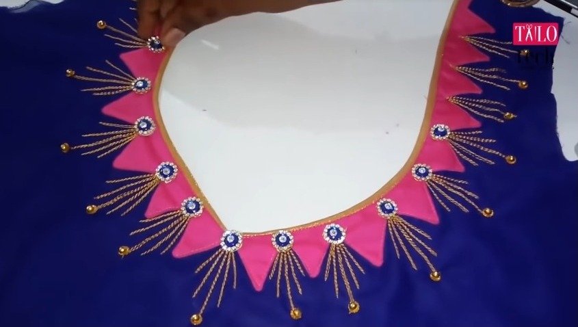 Embroidery Blouse Design