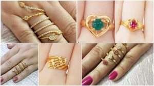 Latest designer finger rings