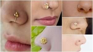 Gold nose ring designs