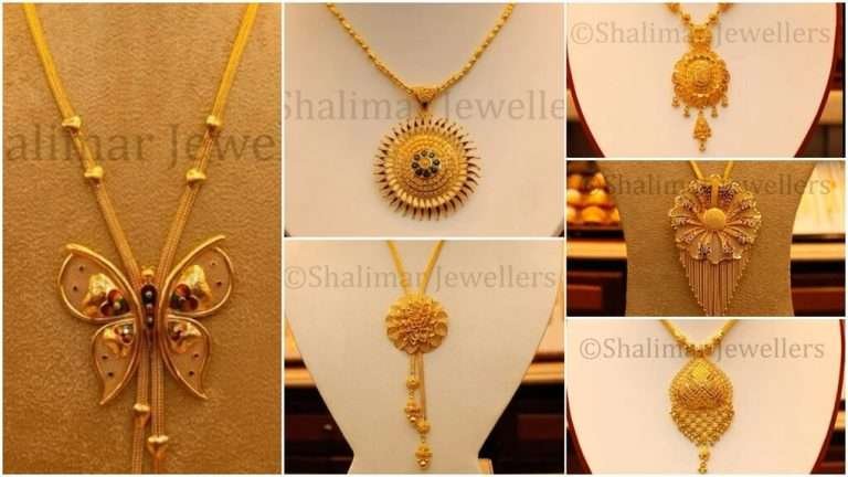 Gold pendant designs