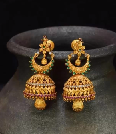 Gold Earrings Designs