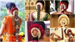 Poola jada designs-A must see for every south Indian bride