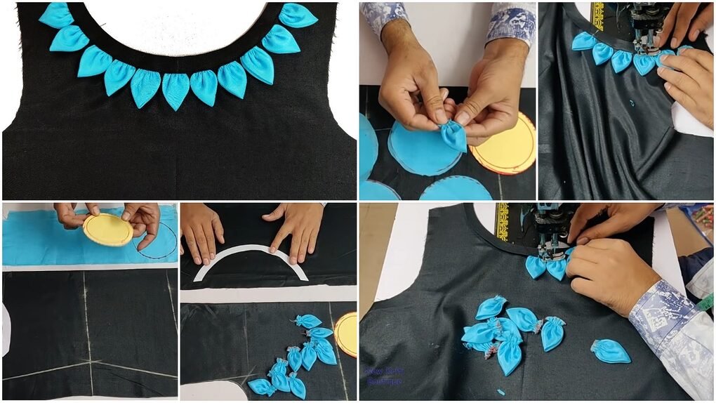 Boat neck design cutting and stitching – Simple Craft Ideas