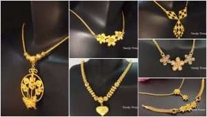 Latest simple and light weight gold chain designs