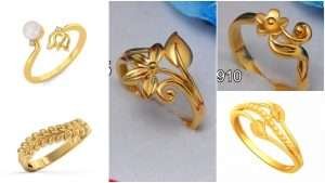 Gold ring design for woman