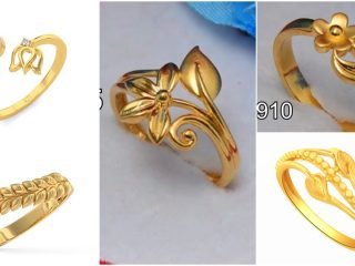 Gold ring design for woman