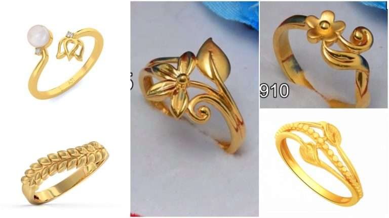 Gold ring design for woman