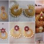 Latest gold earrings designs