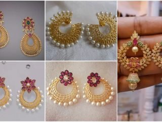 Latest gold earrings designs