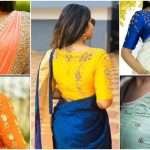 Latest magam work blouse design