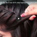 10 easy hairstyle for short hair 2019