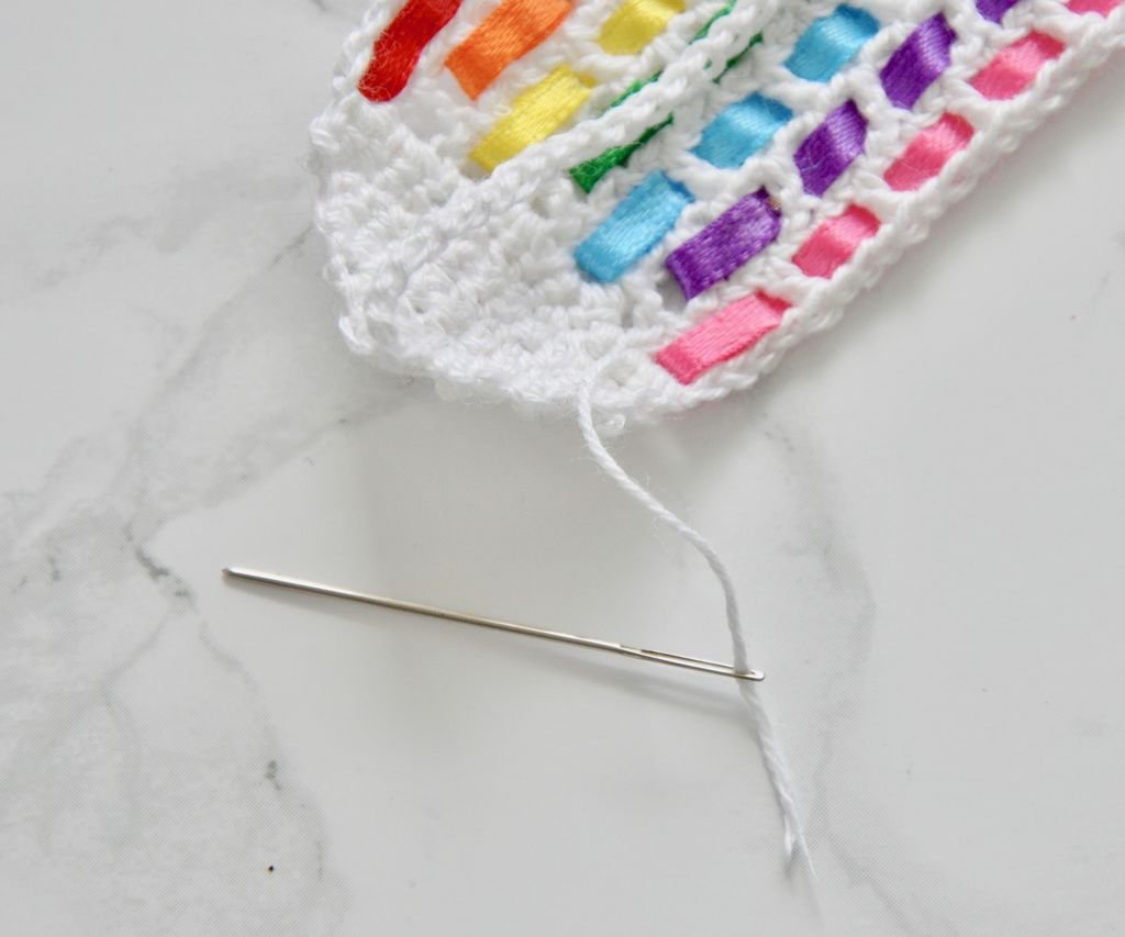 Ribbon Crochet Choker