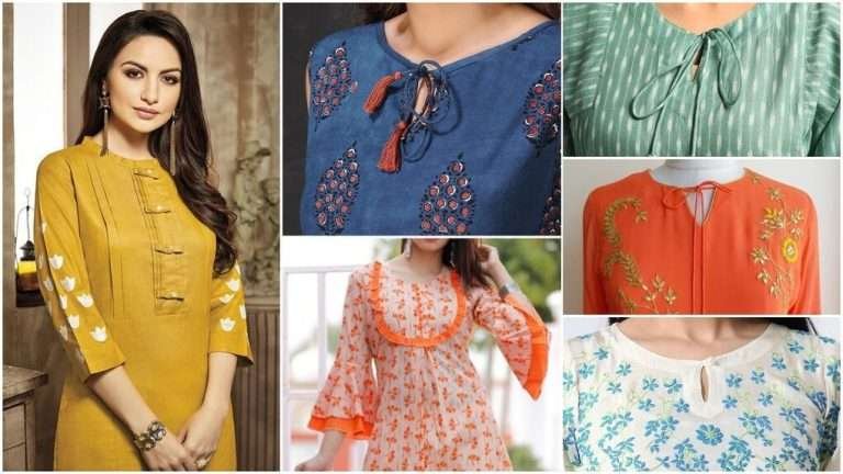 Latest designs of designer kurti pattern