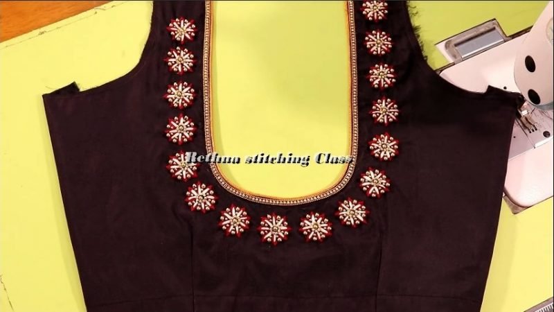 embroidery blouse design