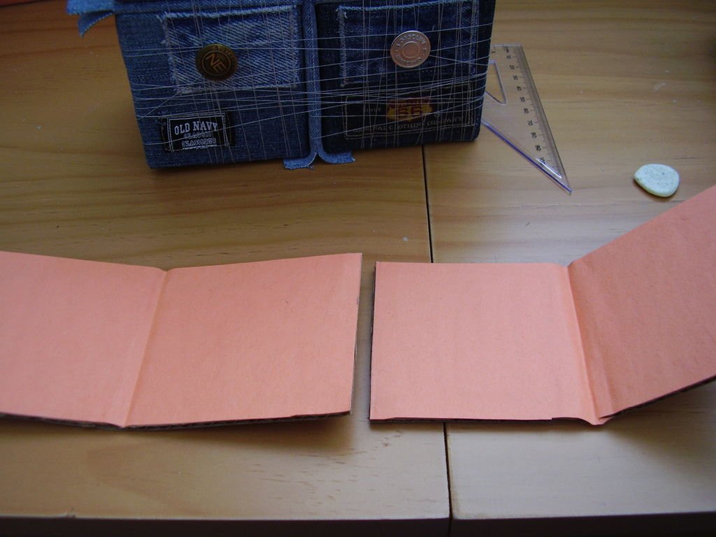 Cardboard and Denim Drawer