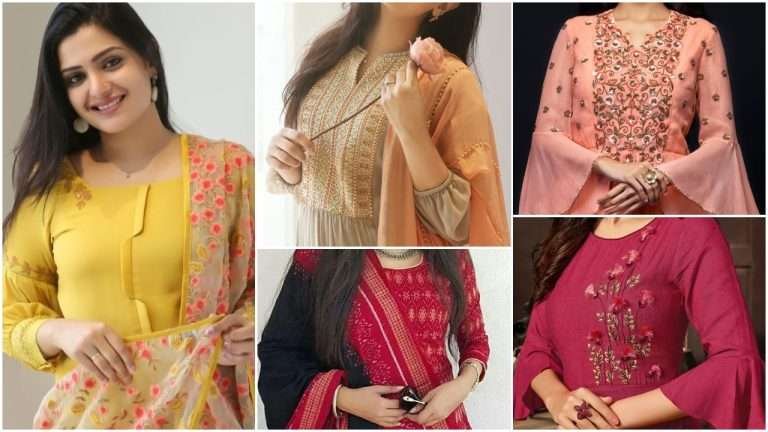 25 Kurtis Neck for Stylish Look: Embrace Modern Trends