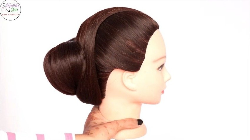 hairstyle with using clutcher