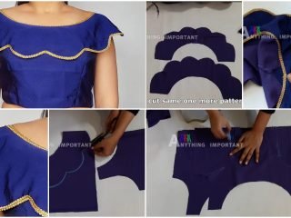 Model blouse design
