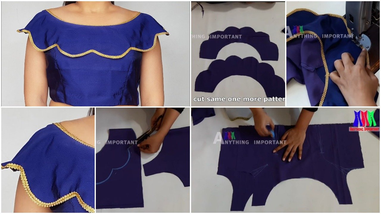 Model Blouse Design New Cutting And Stitching Simple Craft Ideas