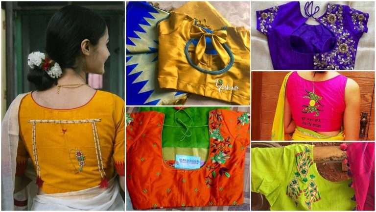 Saree Designer Blouse Ideas: 17 Trendy Styles & Inspiration