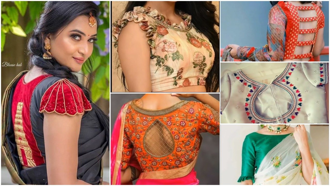 Best saree blouse designs images in 2019