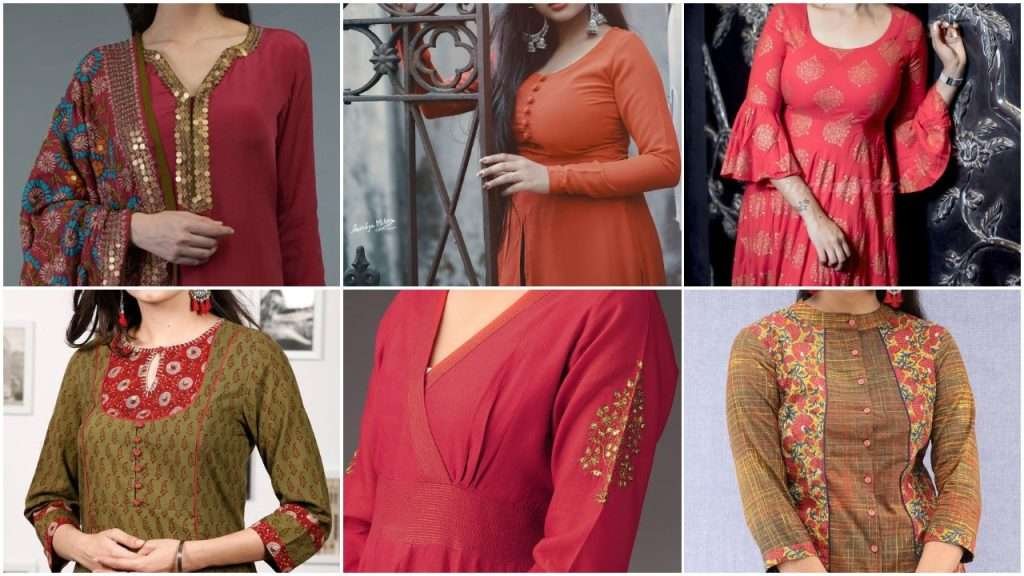 Kurti neck designs