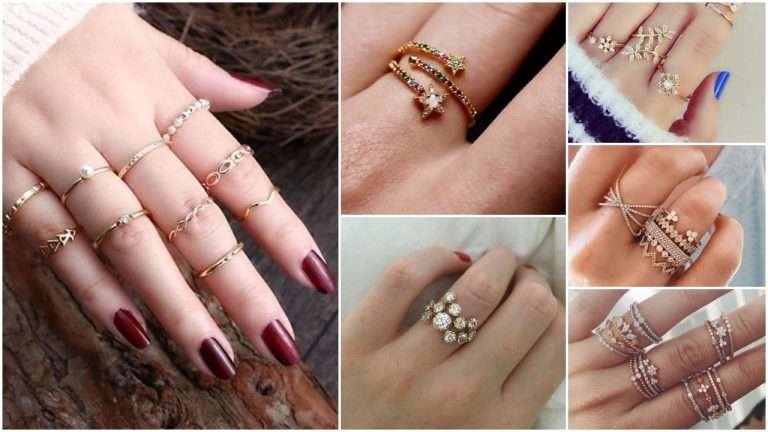 New design gold ring designs for girls