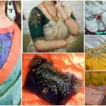 Latest Blouse Back Neck Designs