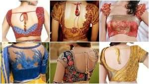 Latest collection of designer blouse designs for stylish look