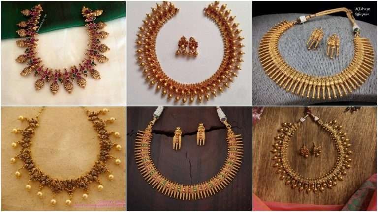 Traditional south indian necklace designs