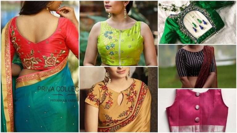 Trendy and stylish blouse designs