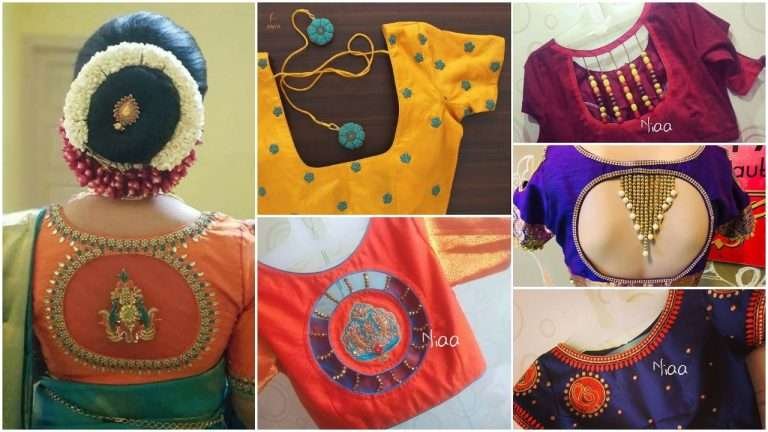 Latest designer blouse design