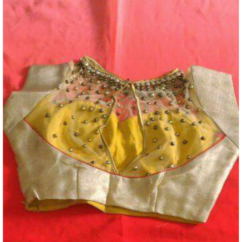 New sari blouse neck