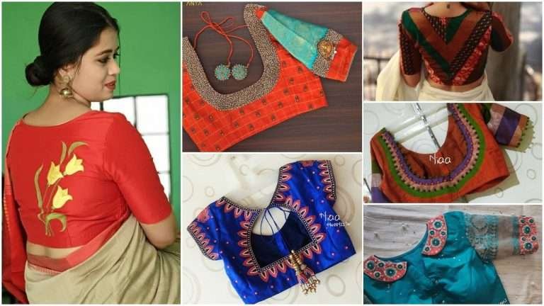 Simple blouse designs for your wedding function