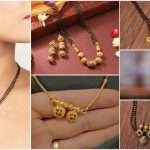 beads work mangalsutra design