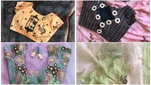 10 Stylish designer blouses