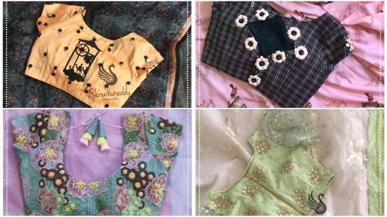 10 Stylish designer blouses