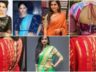 Rock your sarees with ikat blouses