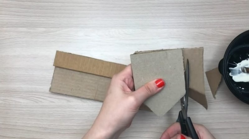 cardboard key holder