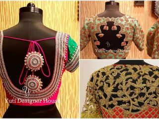 blouse designs for silk sarees