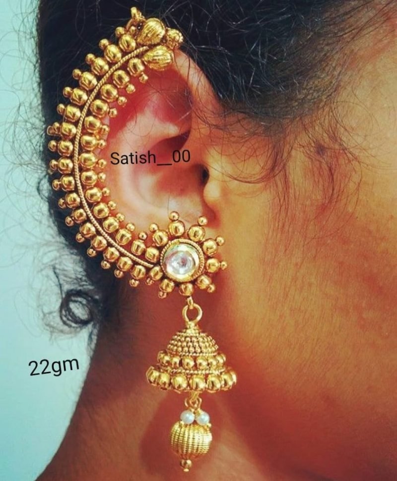 Wedding hot sale earrings design