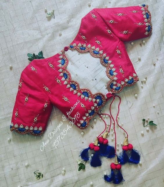 15 Trending silk saree blouse designs