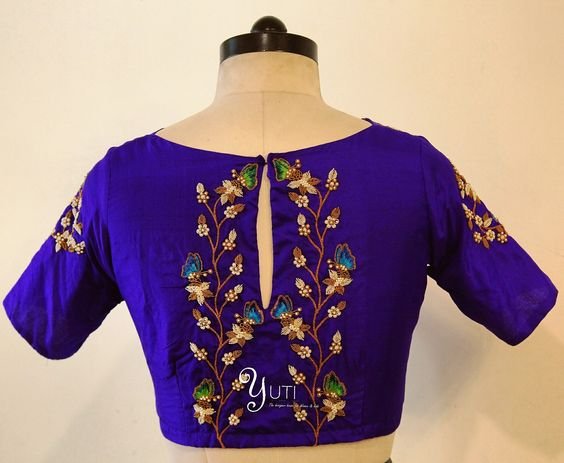 15 Trending silk saree blouse designs - Simple Craft Idea